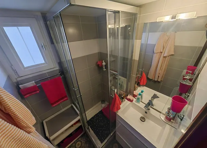 Climatise 5 Pers, Parking, Proche - Fr-1-607-66 דירה אגדה